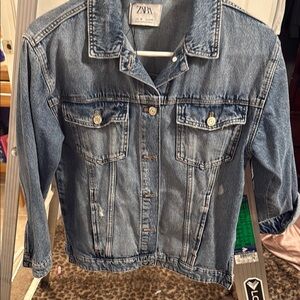 Zara Classic Blue Denim Jacket